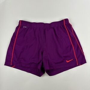 Nike Dri Fit Shorts Womens Large Purple